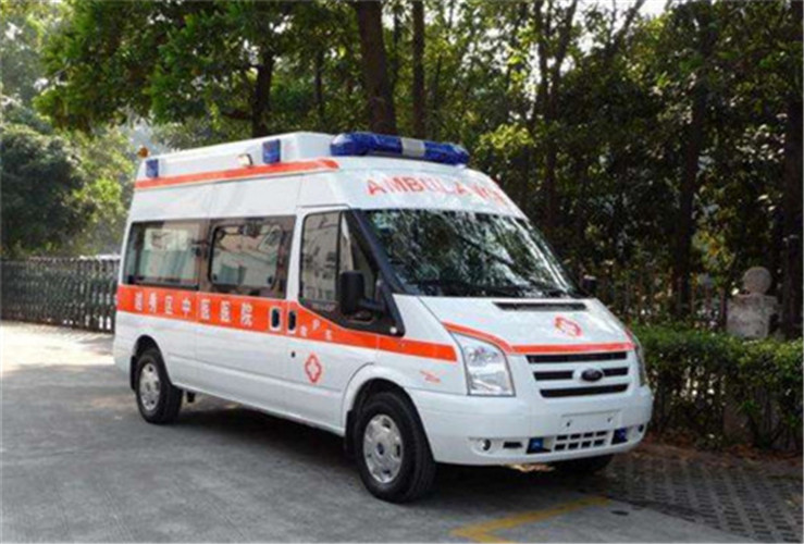 王五镇救护车出租服务案例8